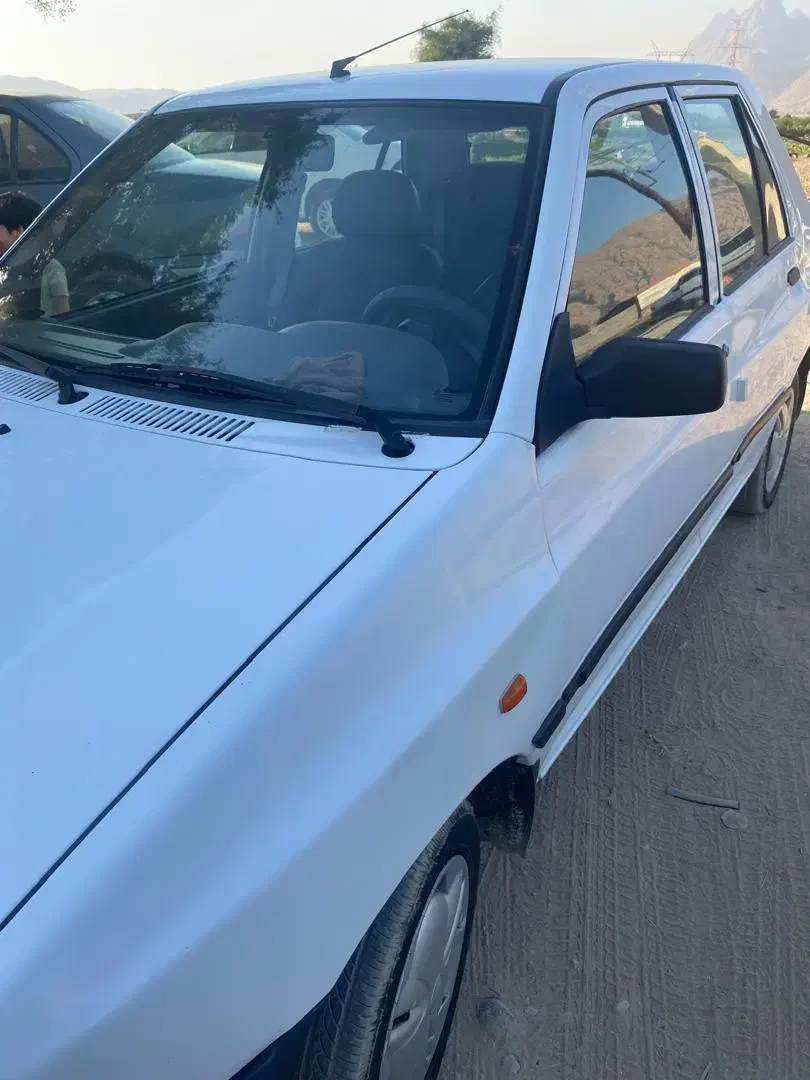 پراید سفید مدل ۹۷بی رنگ شاسی پلمپ|خودرو سواری و وانت|دوگنبدان, |دیوار