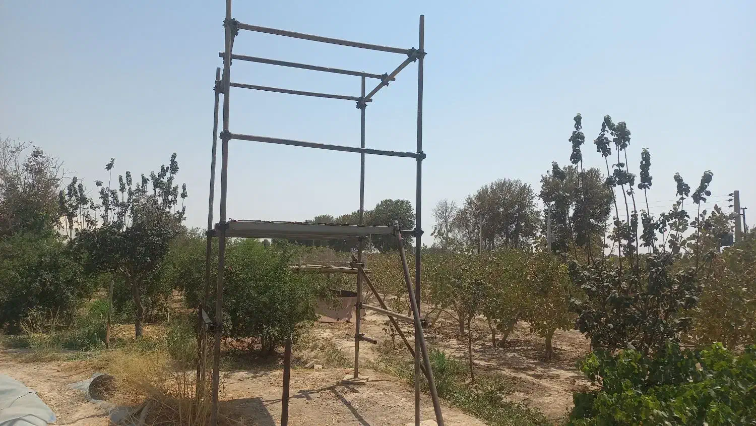 نصب انواع داربست فلزی|خدمات پیشه و مهارت|گرمسار, |دیوار