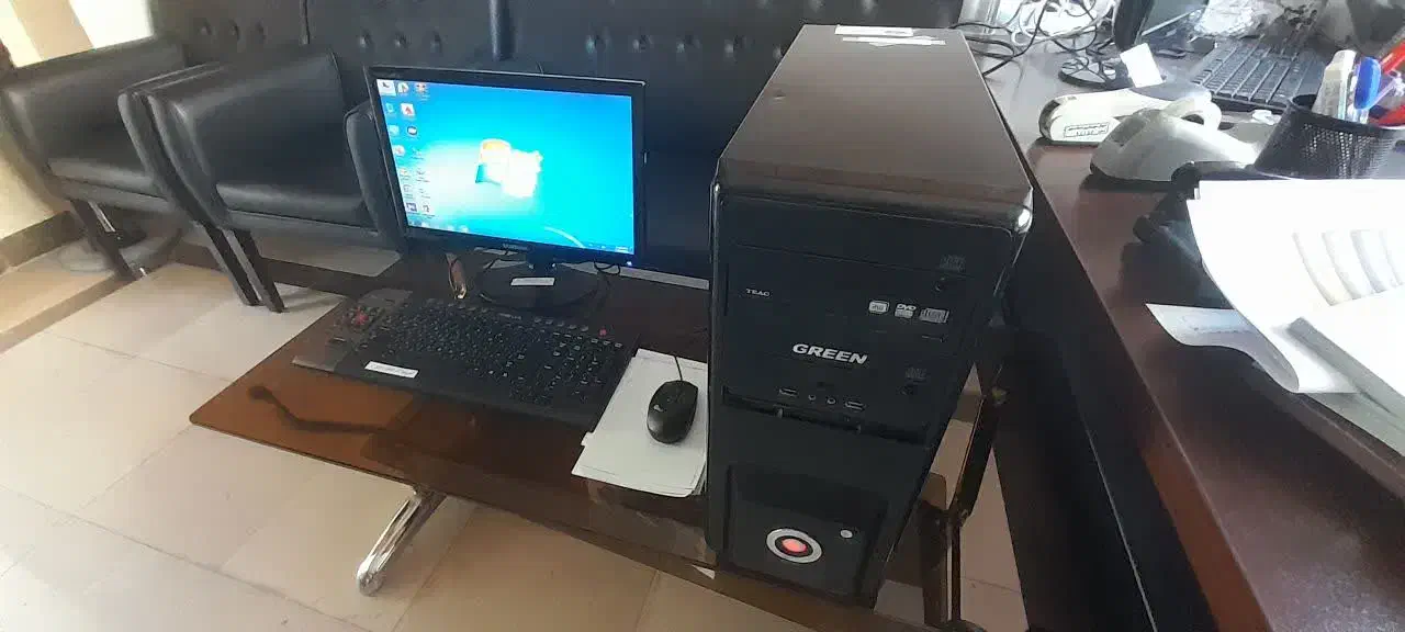 کیس کامپیوترو مانیتور کیبورد موس سالم بدون ایراد|رایانه رومیزی|اسلام‌شهر, شهرک الهیه|دیوار