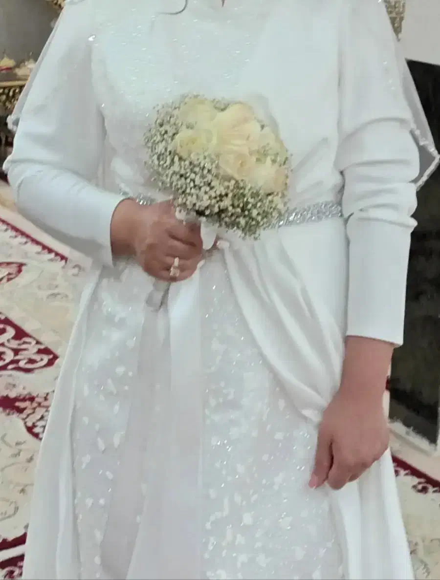 پیراهن سفید مناسب عقد و عروسی|لباس|شهریار, رضی آباد بالا|دیوار