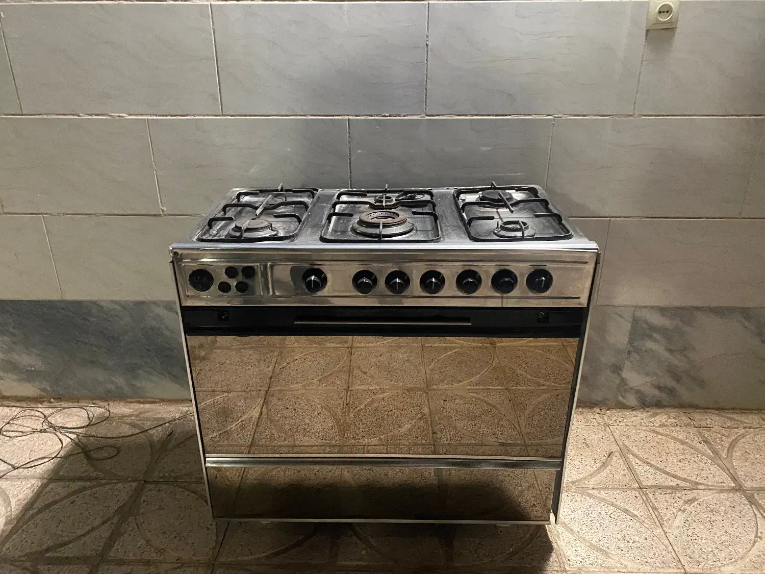 گاز فر تمام استیل|اجاق گاز و لوازم برقی پختوپز|گناباد, |دیوار