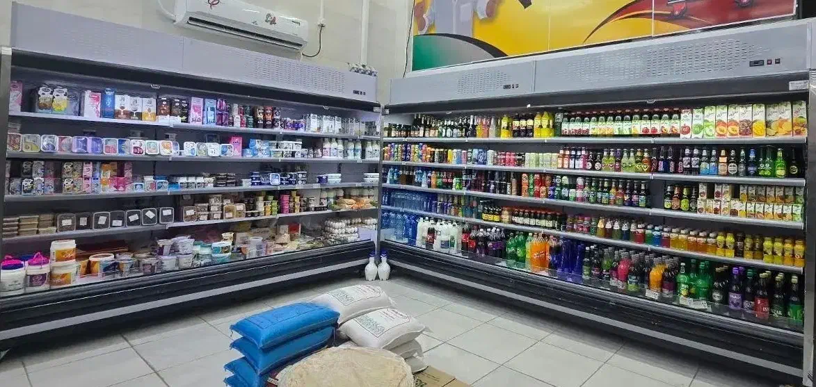 یزد قفسه میز یخچال پرده هوا apoi فروشگاهی til|فروشگاه و مغازه|یزد, |دیوار