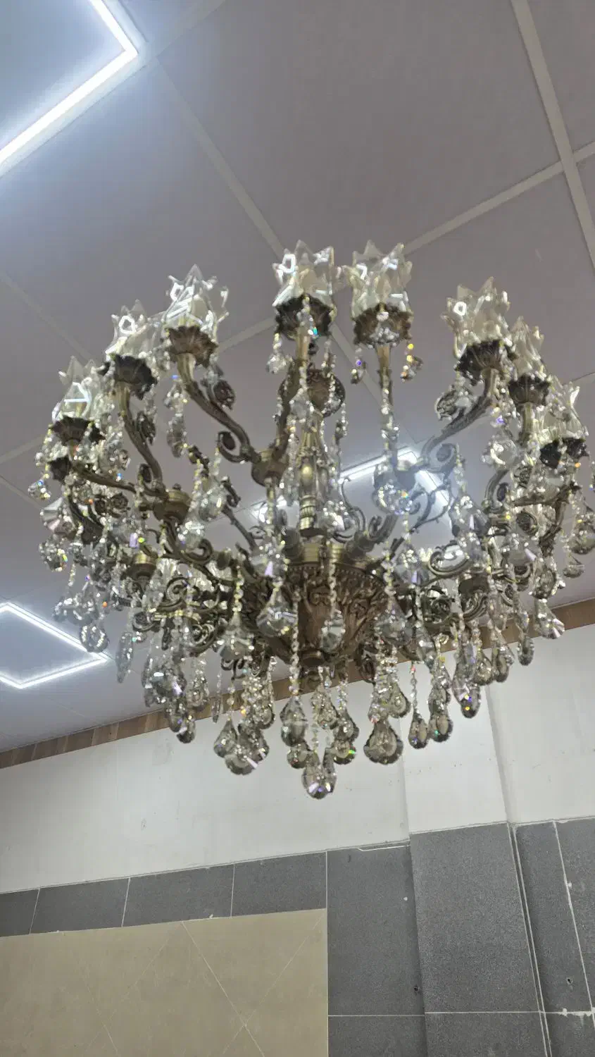 فروش لوستر|لوستر و چراغ آویز|گلپایگان, |دیوار