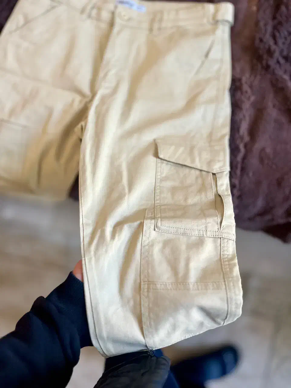 شلوار شش جیب کرم سایز ۳۲ برند Pull and Bear|لباس|تهران, مرزداران|دیوار