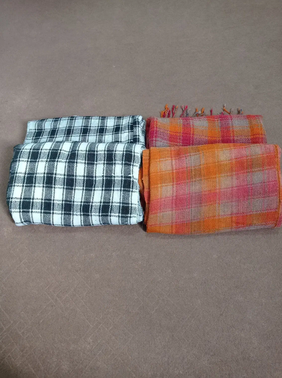چهار عدد موج دست بافت قدیمی|گلیم، جاجیم، گبه|سنندج, |دیوار
