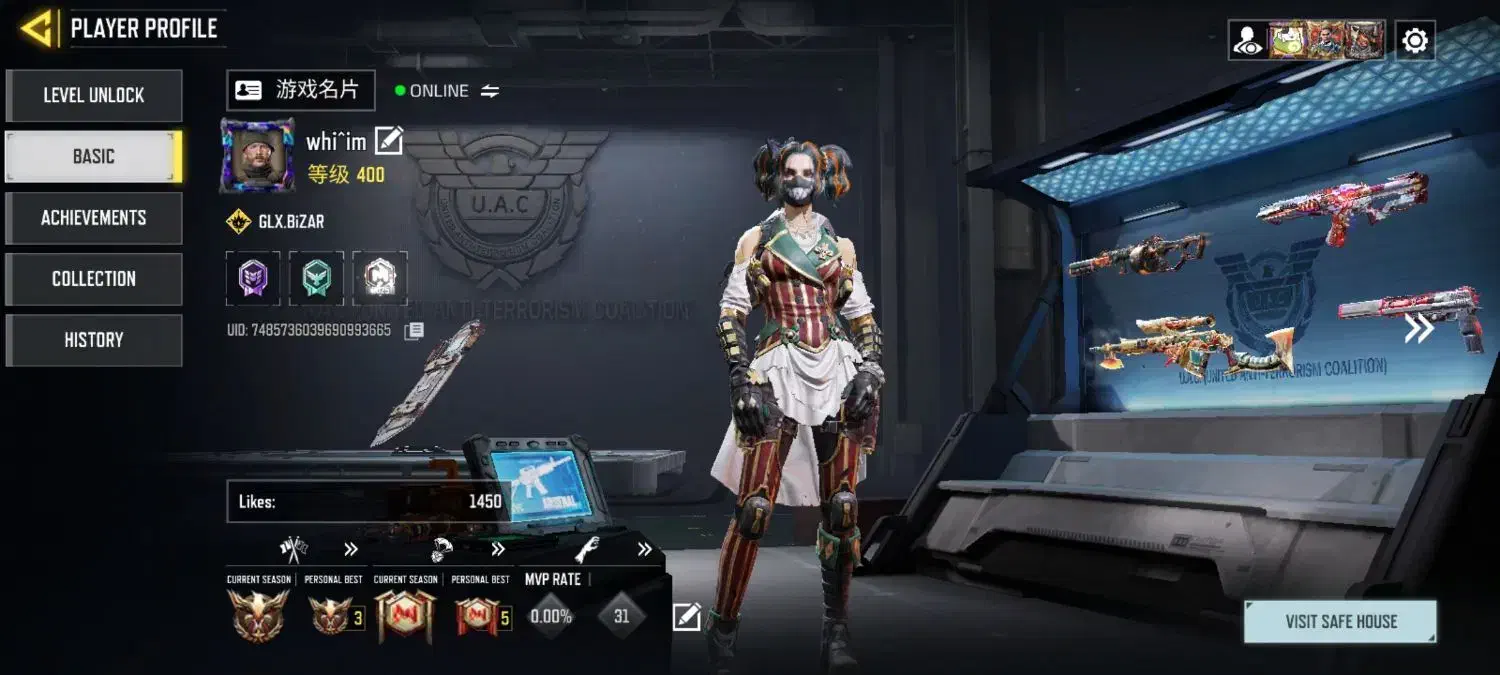 اکانت لول 400 تک هند|کنسول، بازی ویدئویی و آنلاین|شاهین‌شهر, شهرک گلدیس|دیوار