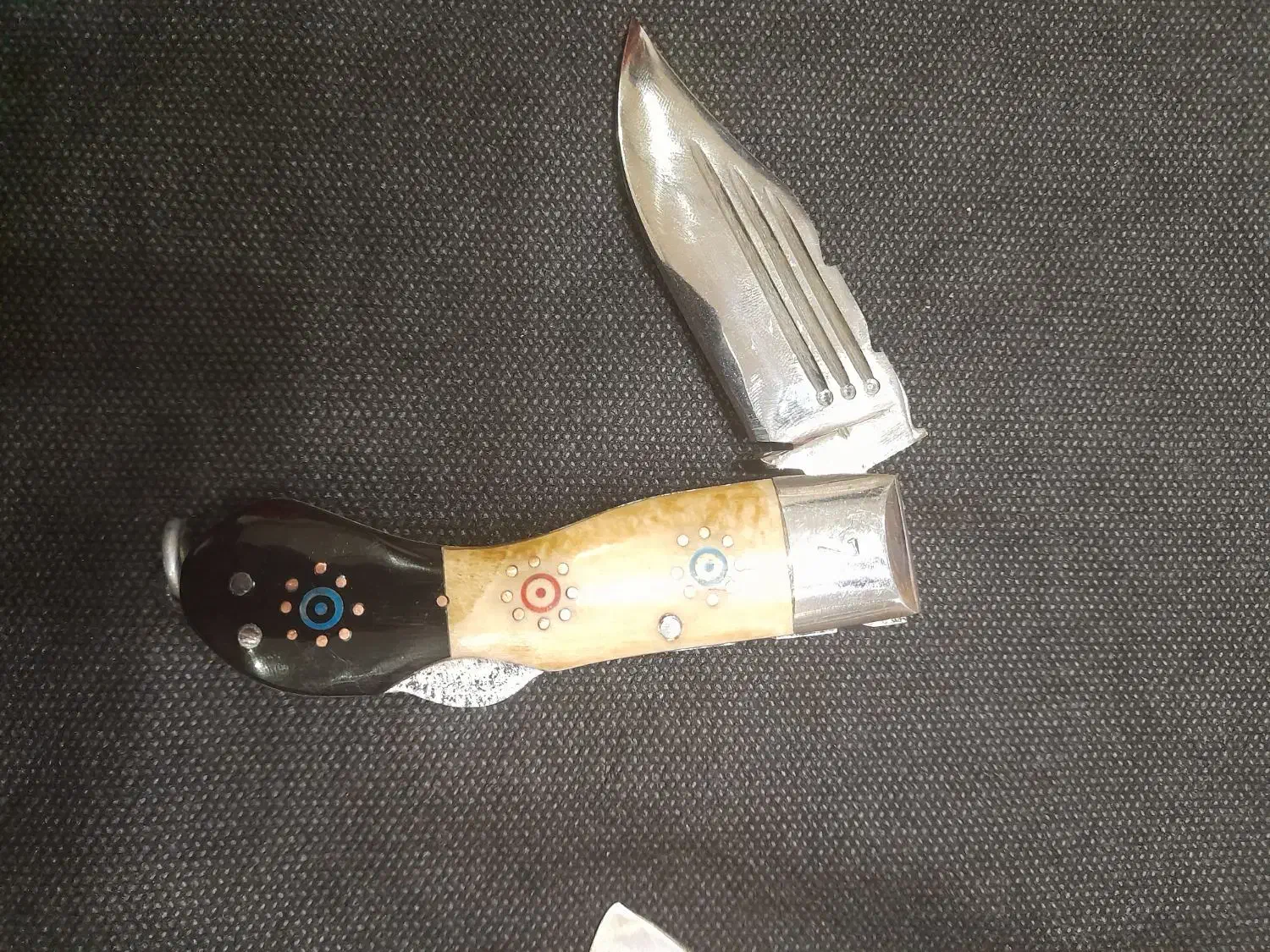 فروش چاقوبابا دسته شاخ دست ساز|کلکسیون اشیاء عتیقه|شهرکرد, |دیوار