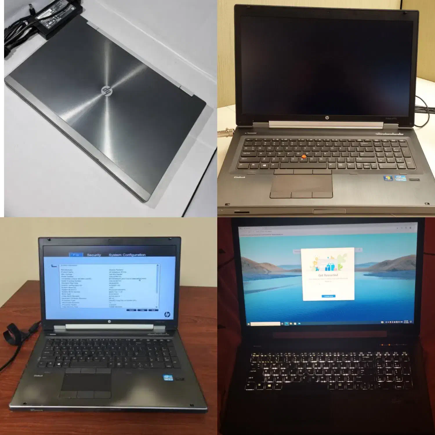 لپ تاپ Hp8770w/سیم کارتخور/گرافیک 3/رم 16/هارد 120|رایانه همراه|اشنویه, |دیوار