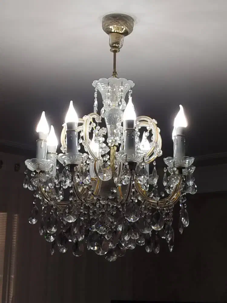 دو عدد لوستر و قهوه جوش|لوستر و چراغ آویز|تبریز, |دیوار