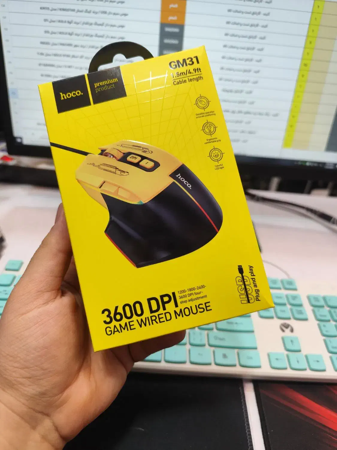 موس گیمینگ چراغدار RGB با گارانتی  رسمی|قطعات و لوازم جانبی رایانه|مشهد, جانباز|دیوار