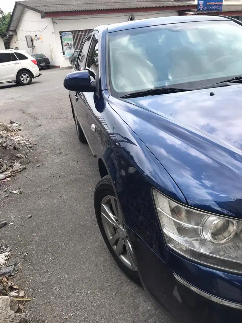 سوناتا۲۰۰۹ رنگ آبی کاربنی|خودرو سواری و وانت|آمل, |دیوار