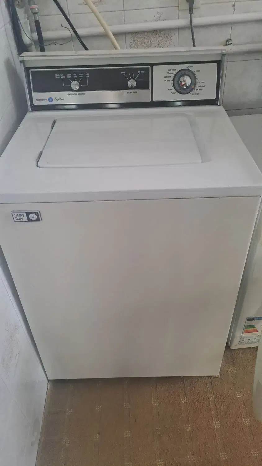 لباسشویی 18کیلوییwestinghouse امریکایی|ماشین لباسشویی و خشک‌کن لباس|ابریشم, |دیوار