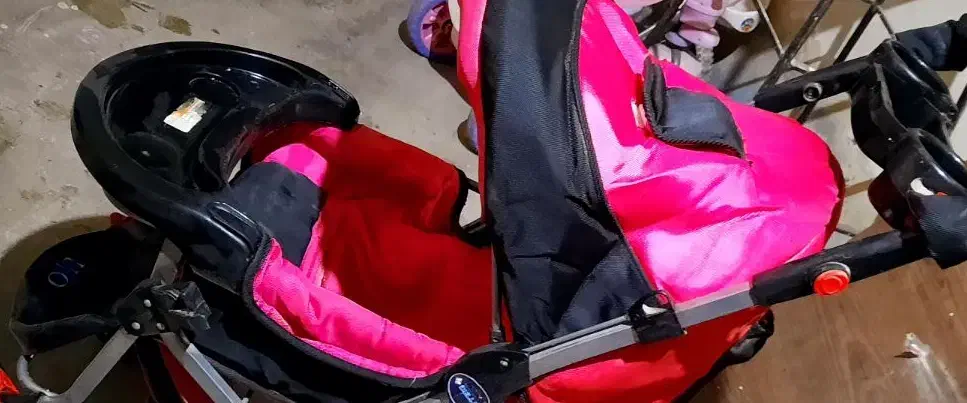 کالسکه صورتی|کالسکه و لوازم جانبی|رشت, سیا اسطلخ|دیوار