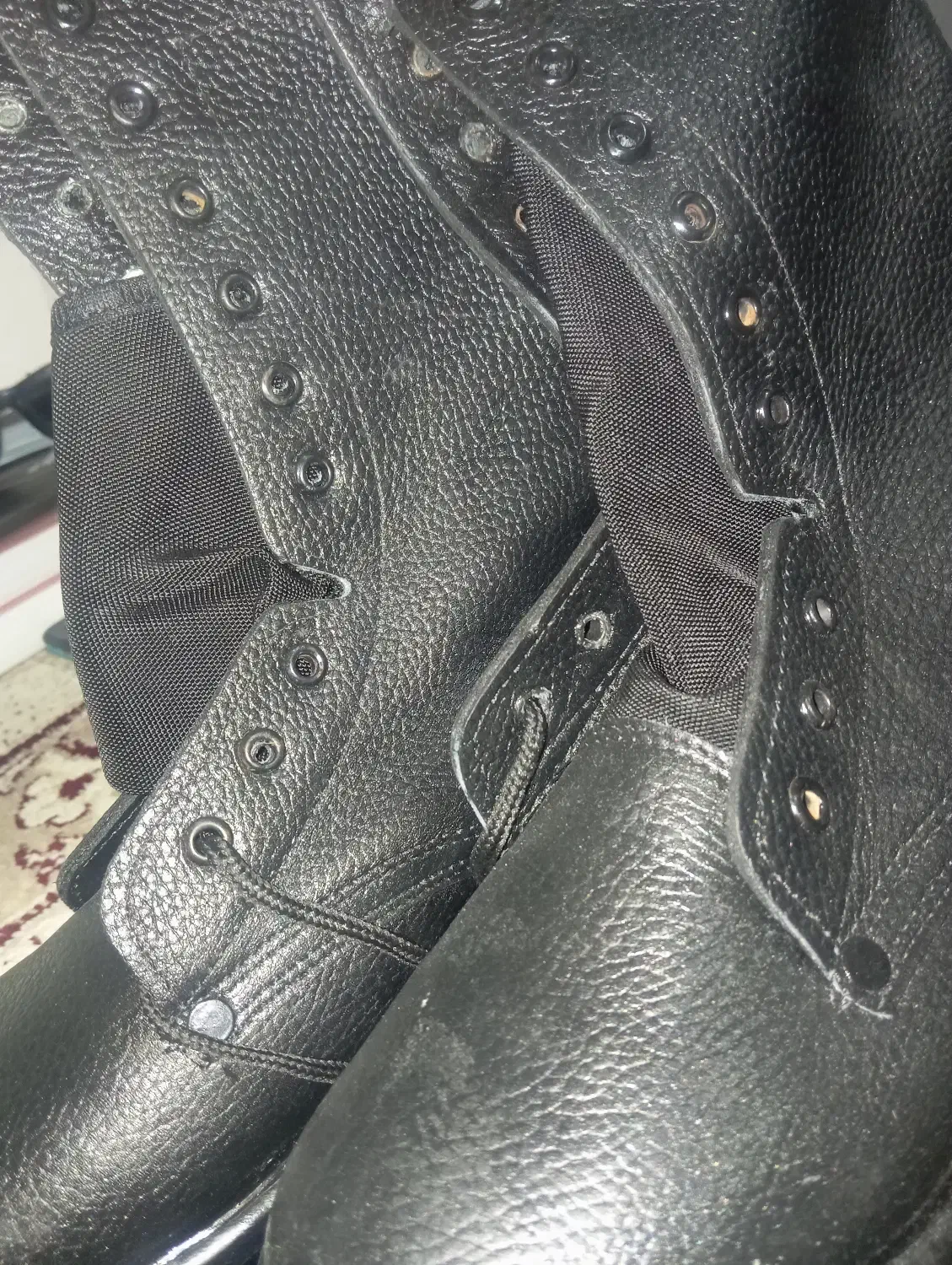 پوتین چرم نو|کیف، کفش، کمربند|جیرفت, |دیوار