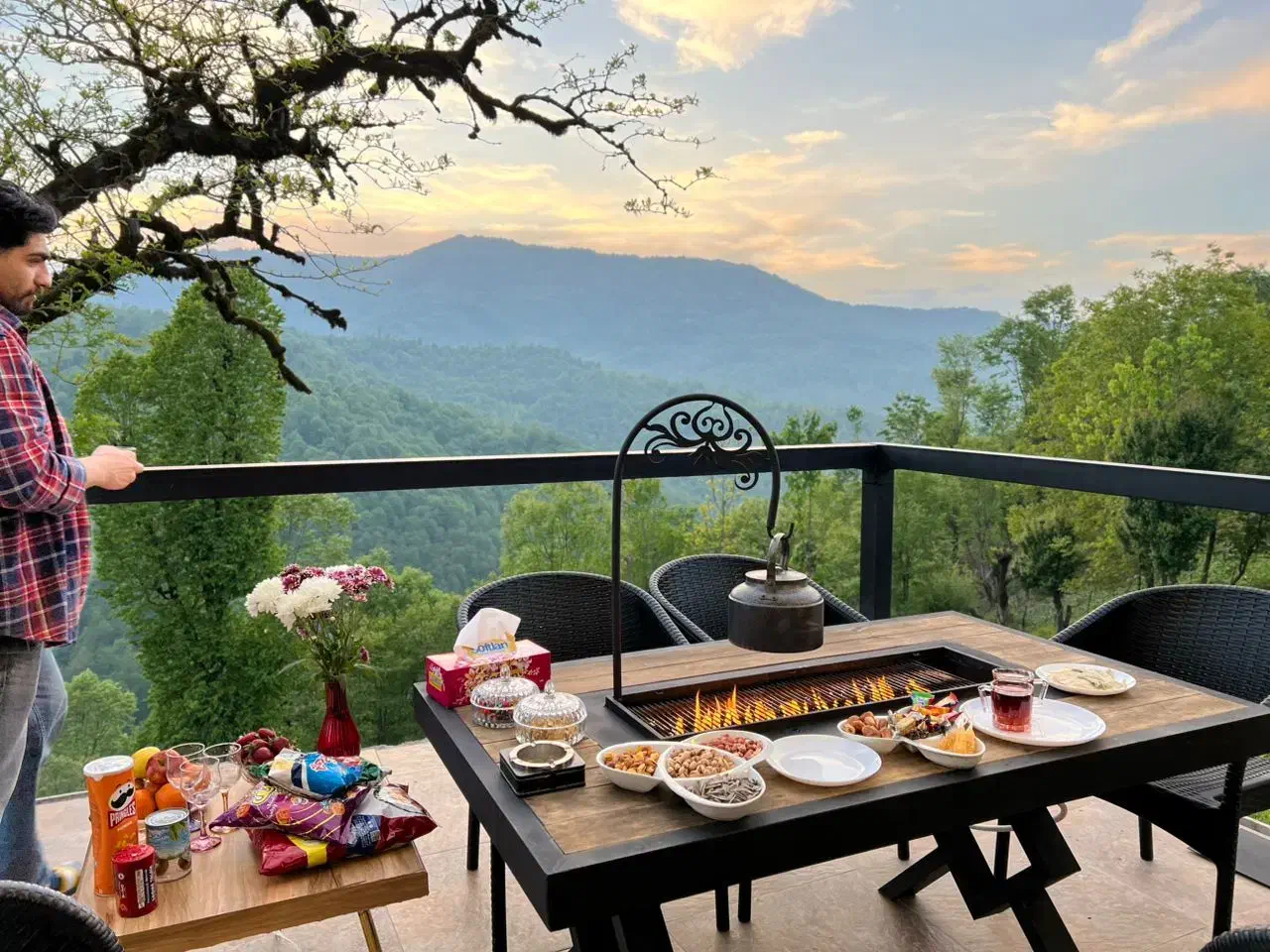 اجاره کلبه سوئیسی ویو ابدی در ماسال|اجارهٔ کوتاهمدت ویلا و باغ|رشت, اسماعیل آباد|دیوار