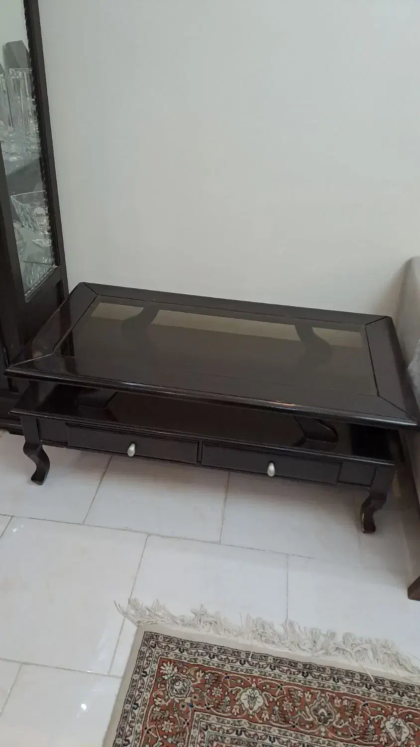 میز جلومبلی مستطیل شکل سالم|مبلمان خانگی و میز عسلی|پردیس, فاز ۱۱|دیوار