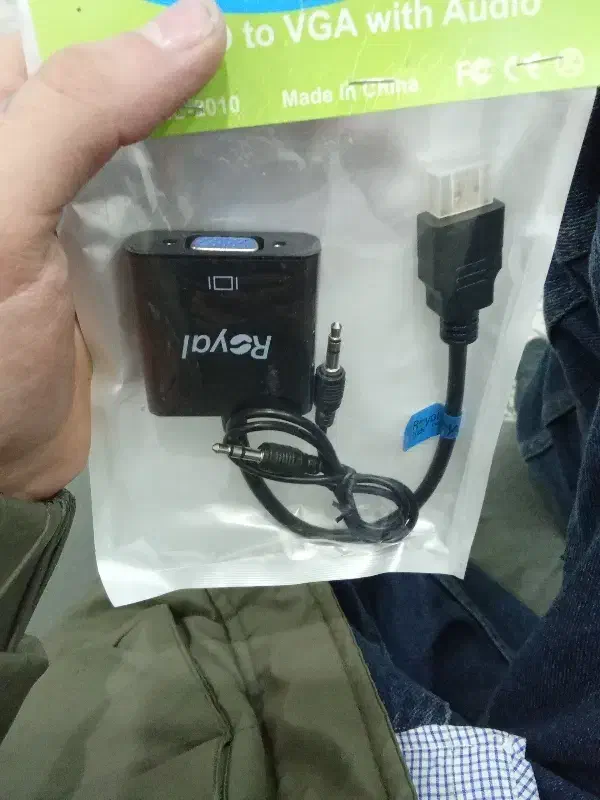 تبدیل VGAبه HDMI|قطعات و لوازم جانبی رایانه|گنبد کاووس, |دیوار