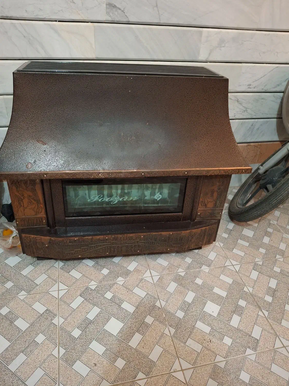 بخاری|بخاری، هیتر، شومینه|نجف‌آباد, پادگان|دیوار