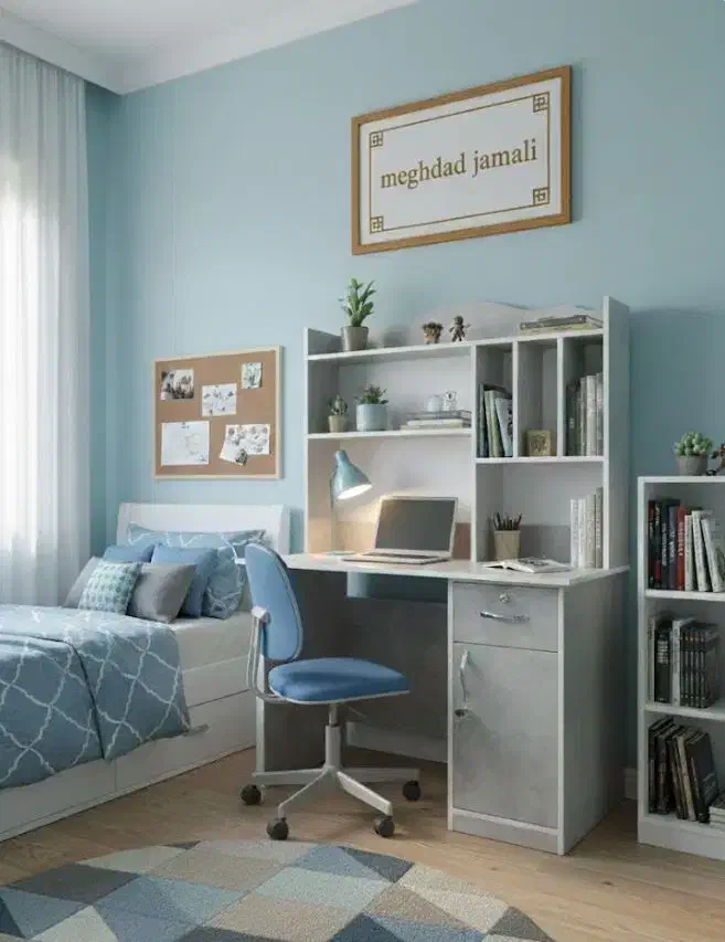 میز تحریر مدل MT/114 ( خرید از تولیدی )|میز تحریر و کامپیوتر|یزد, |دیوار