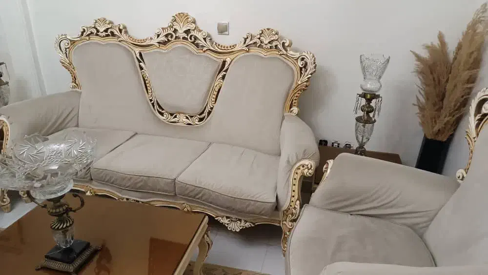 مبل ۹ نفره با ناهارخوری ۶نفره|مبلمان خانگی و میز عسلی|تهران, منیریه|دیوار