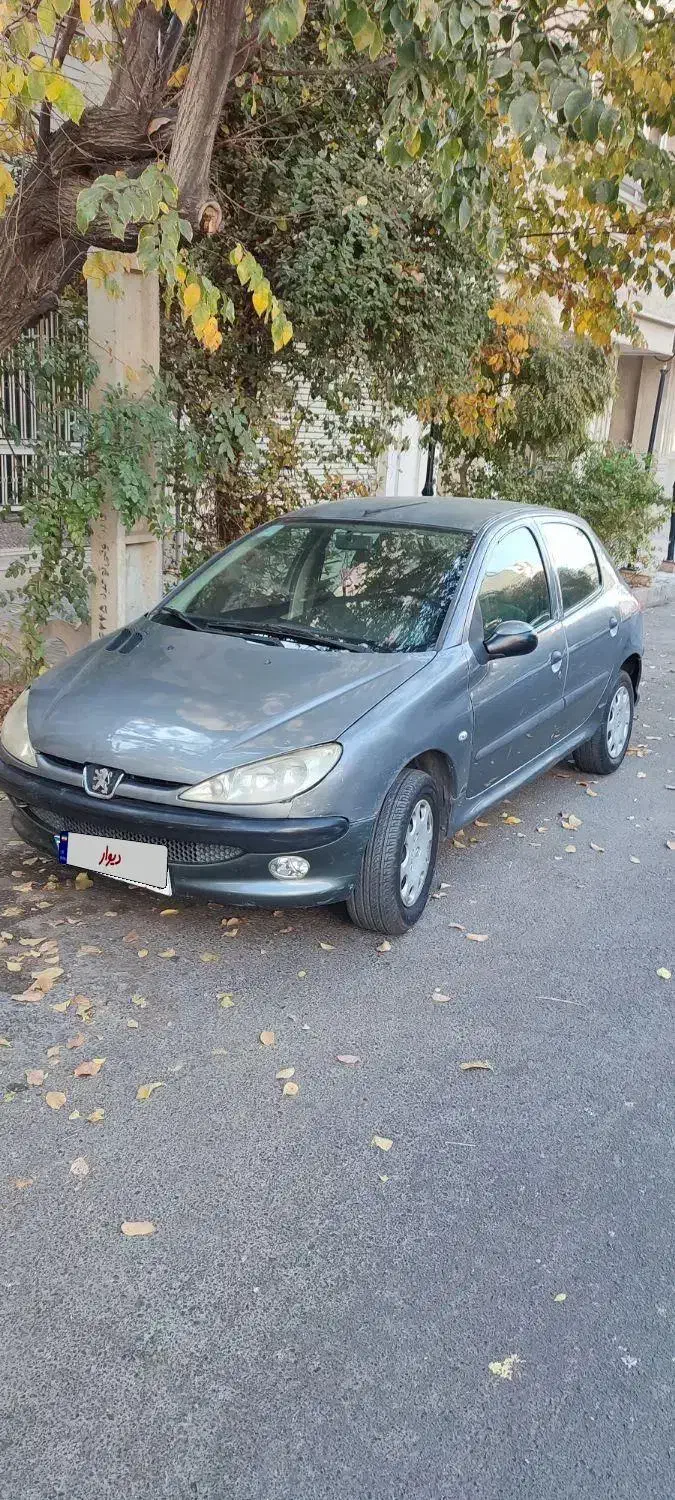 پژو ۲۰۶ tu3 خاکستری بسیار تمیز|خودرو سواری و وانت|قم, بکایی|دیوار