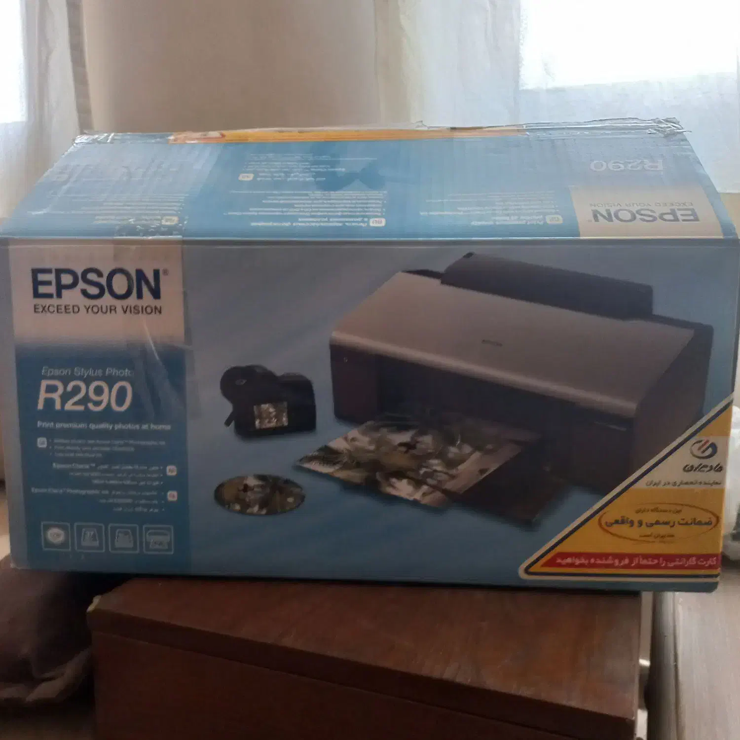 پرینتر رنگی اپسون r290 با تانک شارژ|پرینتر، اسکنر، کپی، فکس|تهران, زرکش|دیوار