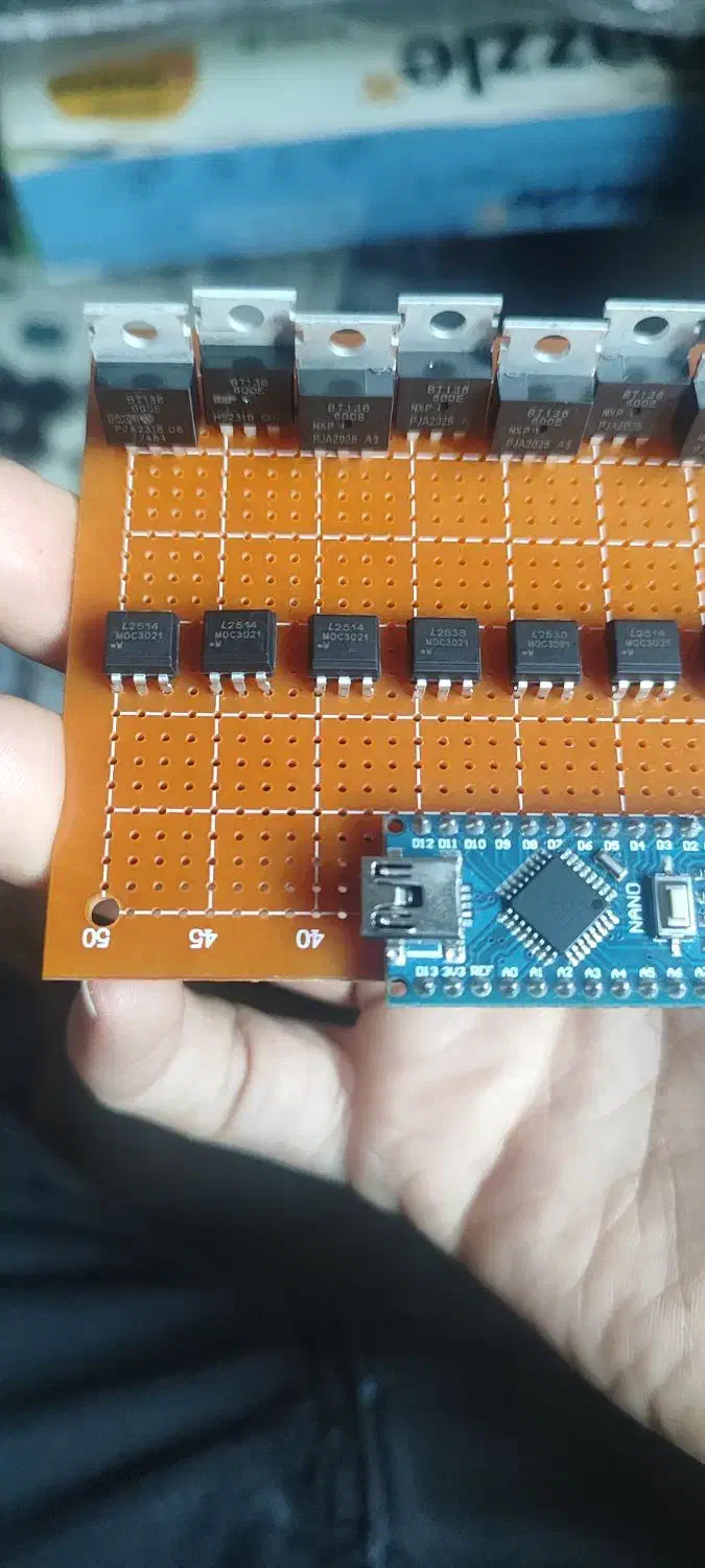 برد مدار چشمک زن تابلو برنامه نویسی|ریسه و چراغ تزئینی|باقرشهر, |دیوار