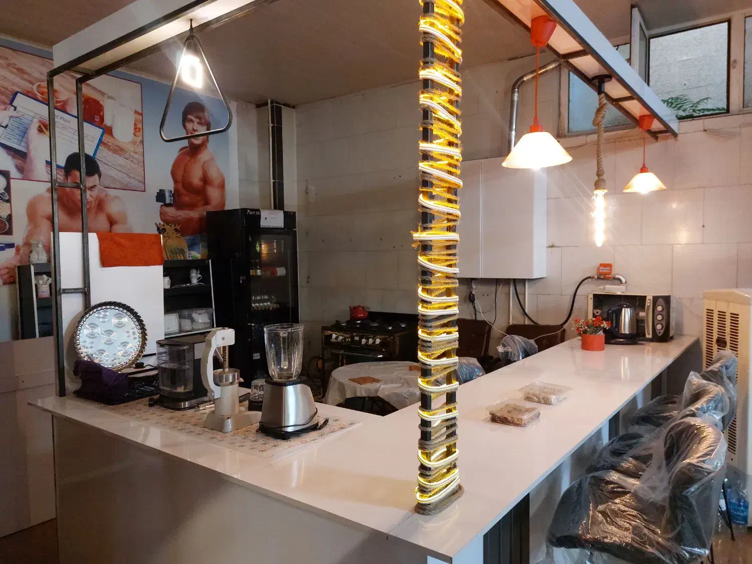 اجاره بوفه باشگاه بدنسازی آقا|اجارهٔ مغازه و غرفه|تبریز, |دیوار