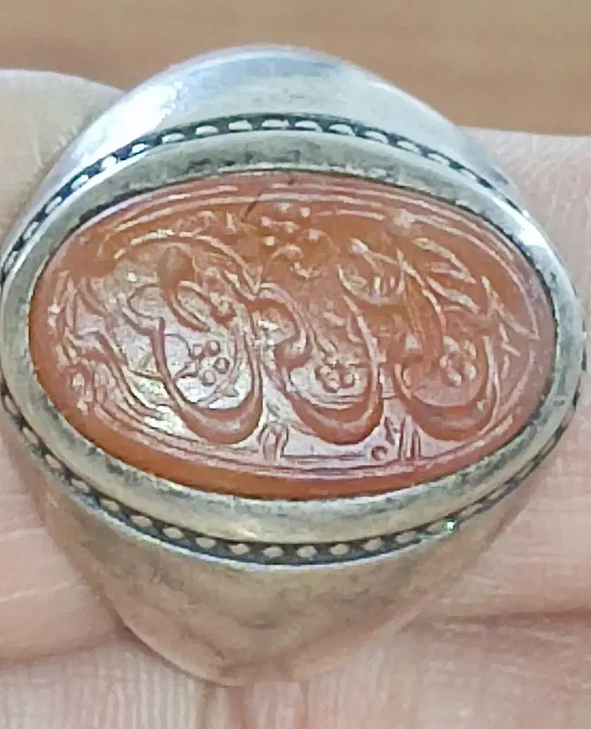 انگشتر یمنی ، خط کهنه چپ نویس|جواهرات|همدان, |دیوار