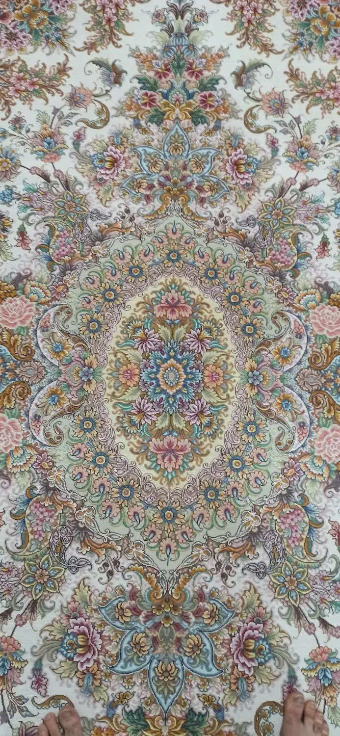 فرش 6متری گلدانی خطیبی رج55|فرش|میاندوآب, |دیوار