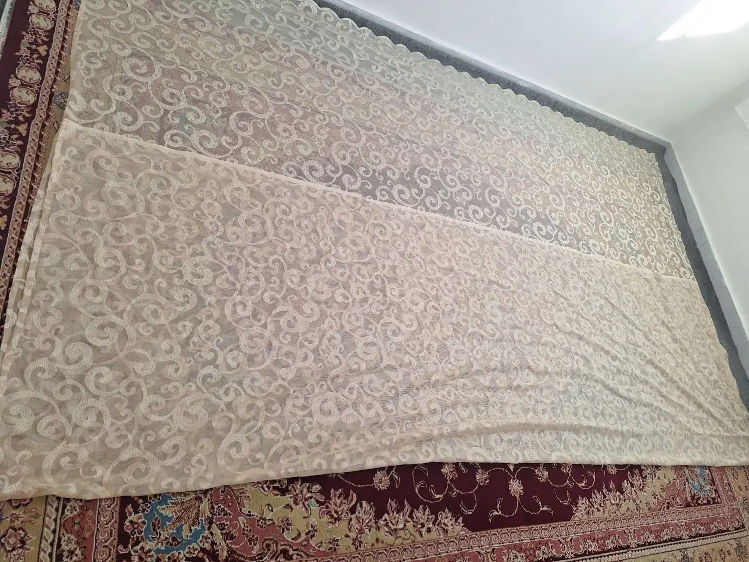 پرده ۲ عدد|پرده، رانر، رومیزی|سهند, |دیوار