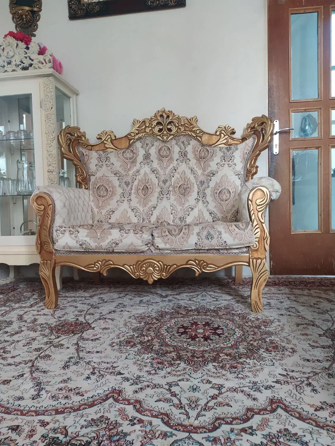 مبل سلطنتی هفت نفره|مبلمان خانگی و میز عسلی|کرمانشاه, |دیوار