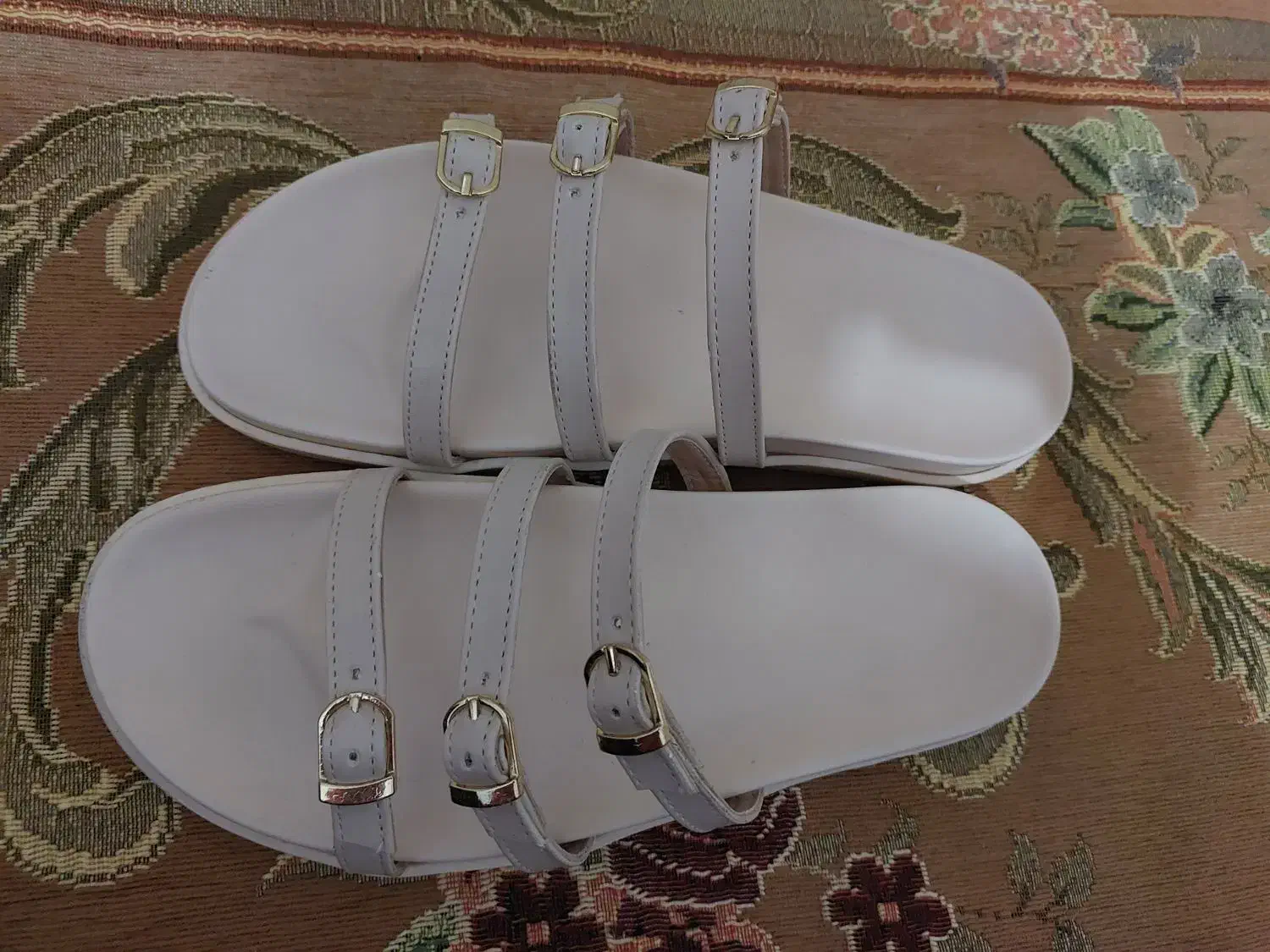 صندل کرمی رنگ|کیف، کفش، کمربند|اردبیل, |دیوار