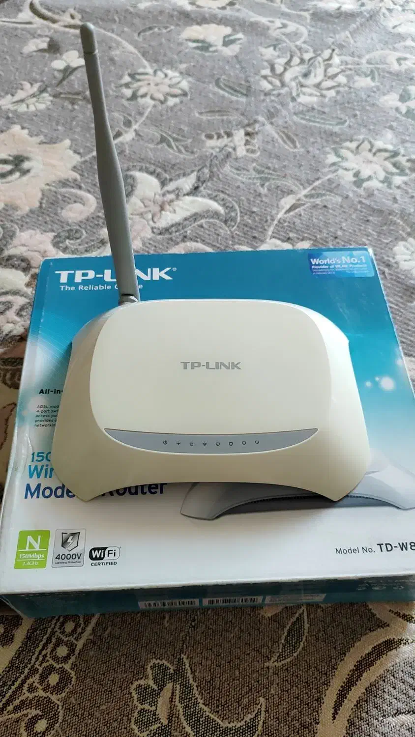 مودم تی پی لینگ|مودم و تجهیزات شبکه|گلبهار, شهر جدید گلبهار|دیوار