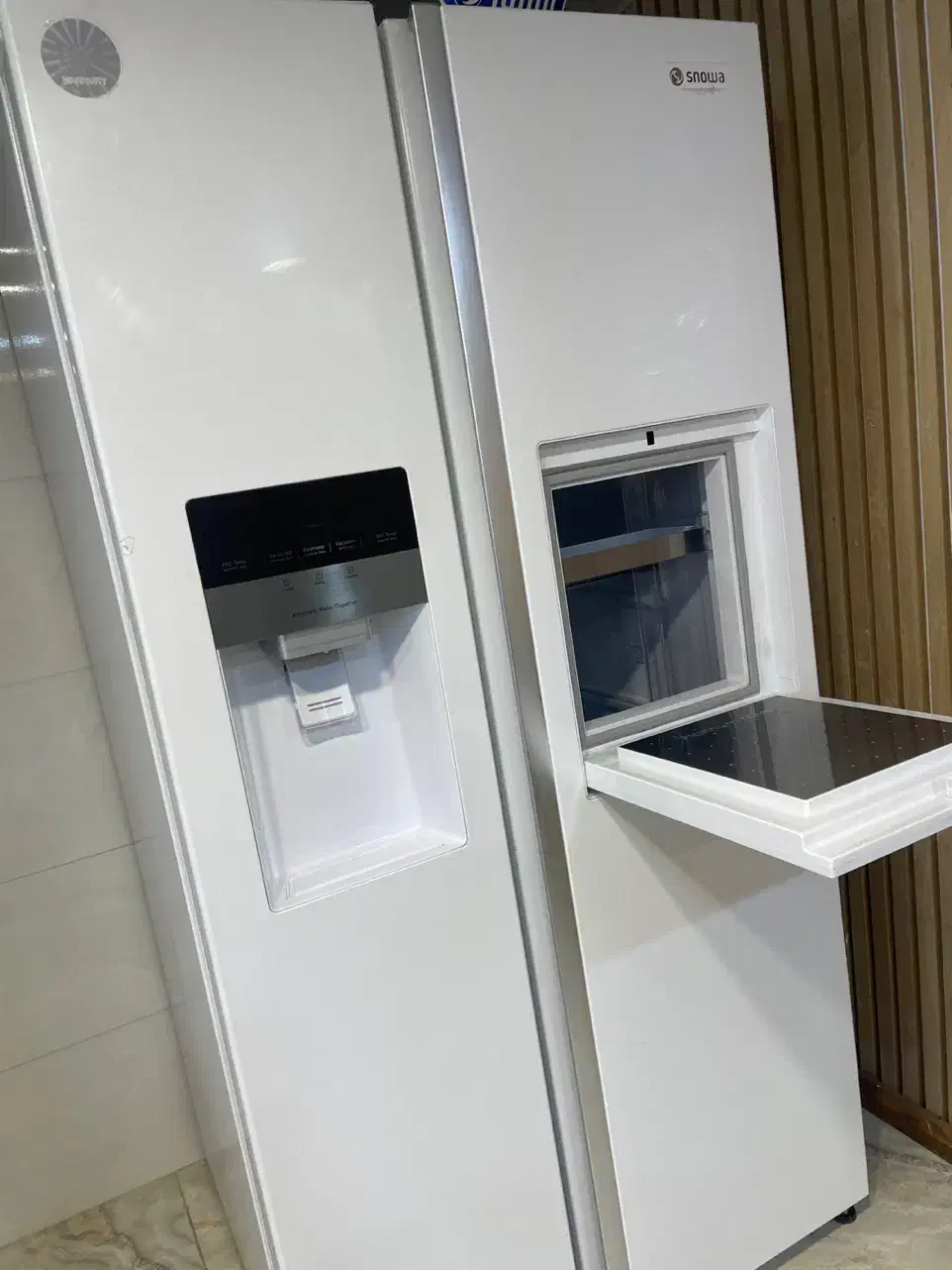یخچال فریزر سایدبای ساید اسنوا ویترینی|یخچال و فریزر|عجب شیر, |دیوار