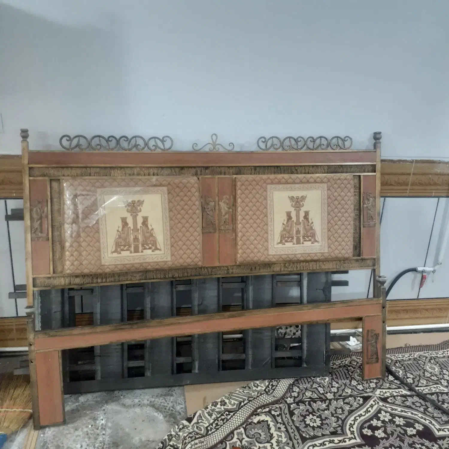 تخت دو نفره|تخت و سرویس خواب|بروجرد, |دیوار