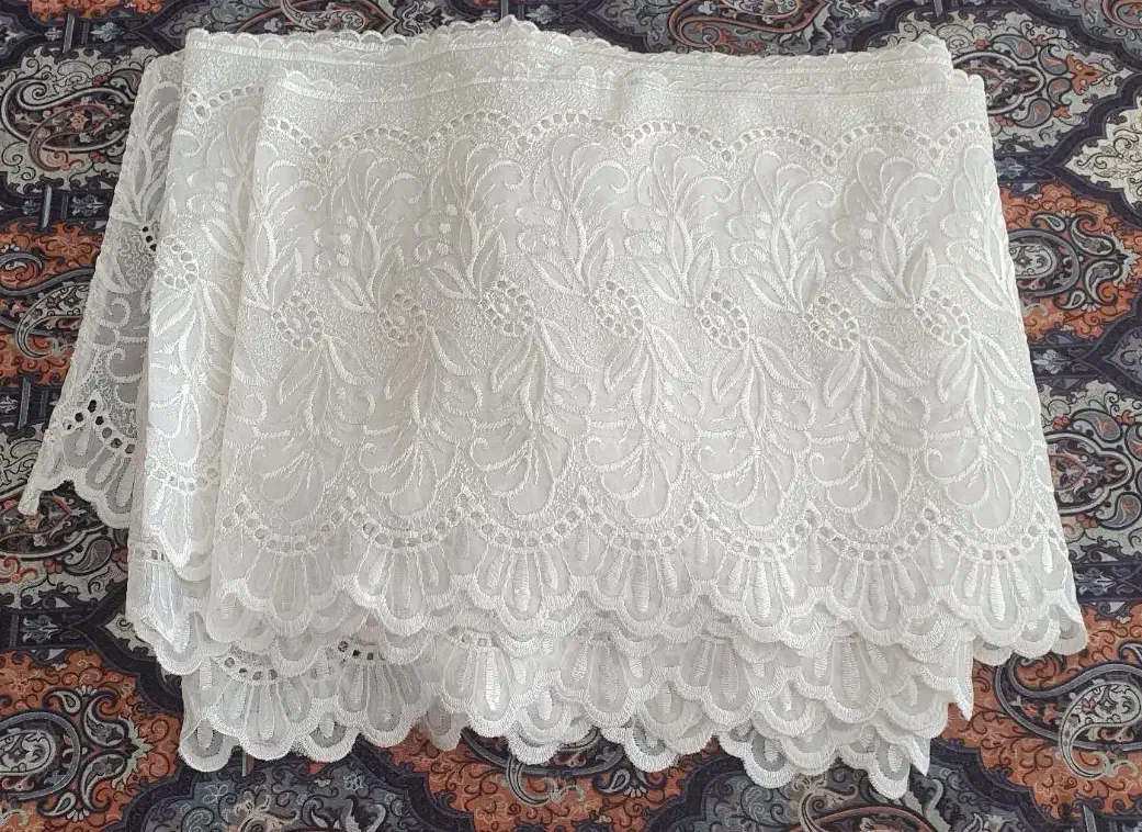 حاشیه پرده کیپور قدیمی|پرده، رانر، رومیزی|تهران, فدک|دیوار