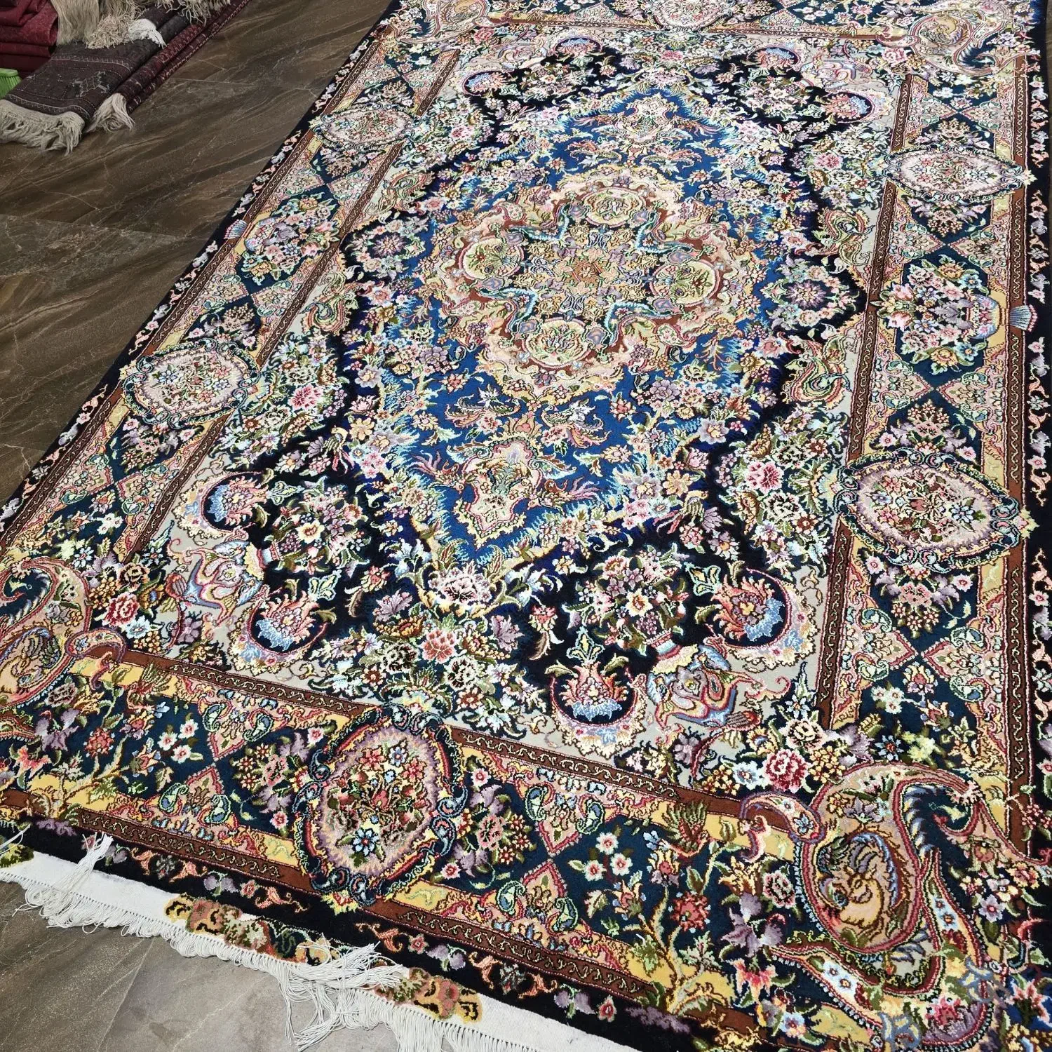 سالاری ۲*۳ دستباف کد 1404/13|فرش|مشهد, ده دی|دیوار