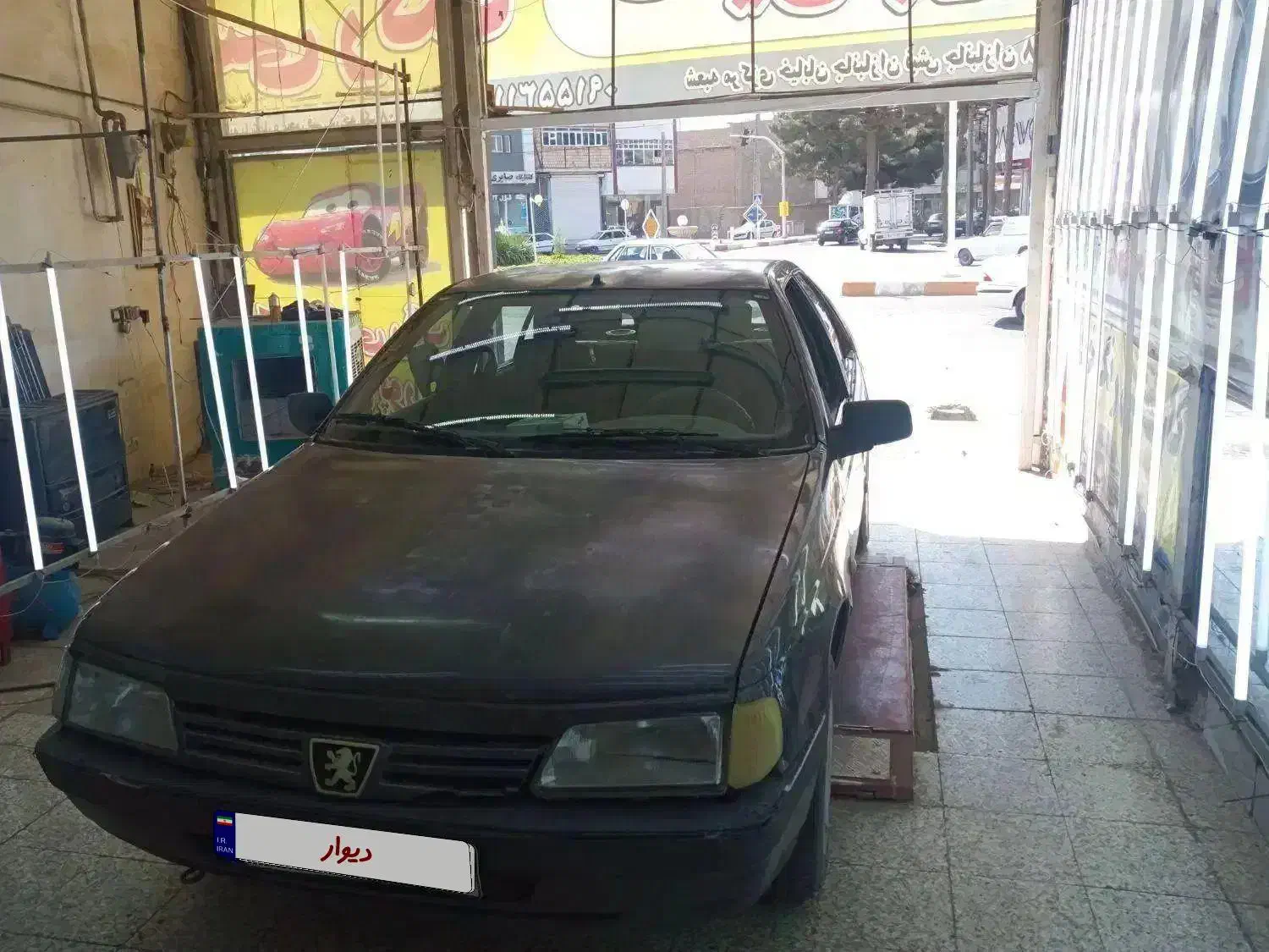 پژو روا  دوگانه کارخانه|خودرو سواری و وانت|جنگل, |دیوار