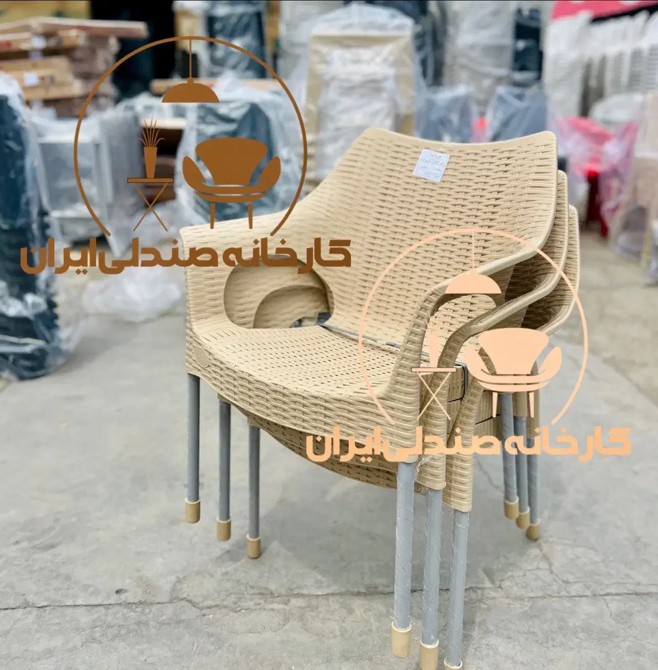 صندلی پلاستیکی باغی کافه طرح کارنوا|میز و صندلی غذاخوری|تهران, میدان ولیعصر|دیوار