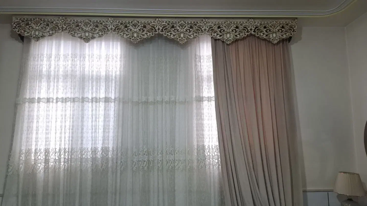 پرده پذیرایی|پرده، رانر، رومیزی|ساوه, |دیوار