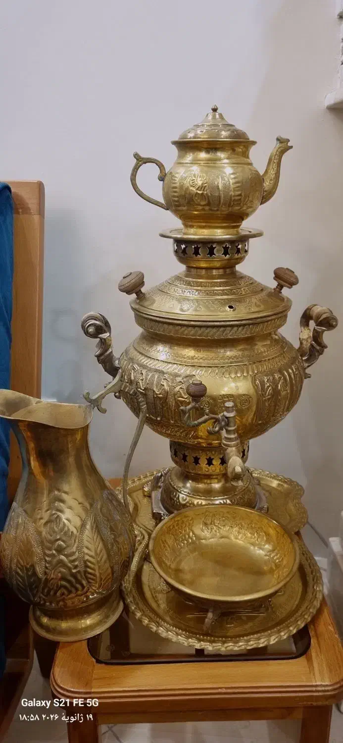 سماور زغالی|سماور، چای‌ساز، قهوه‌ساز|تهران, نبی اکرم|دیوار