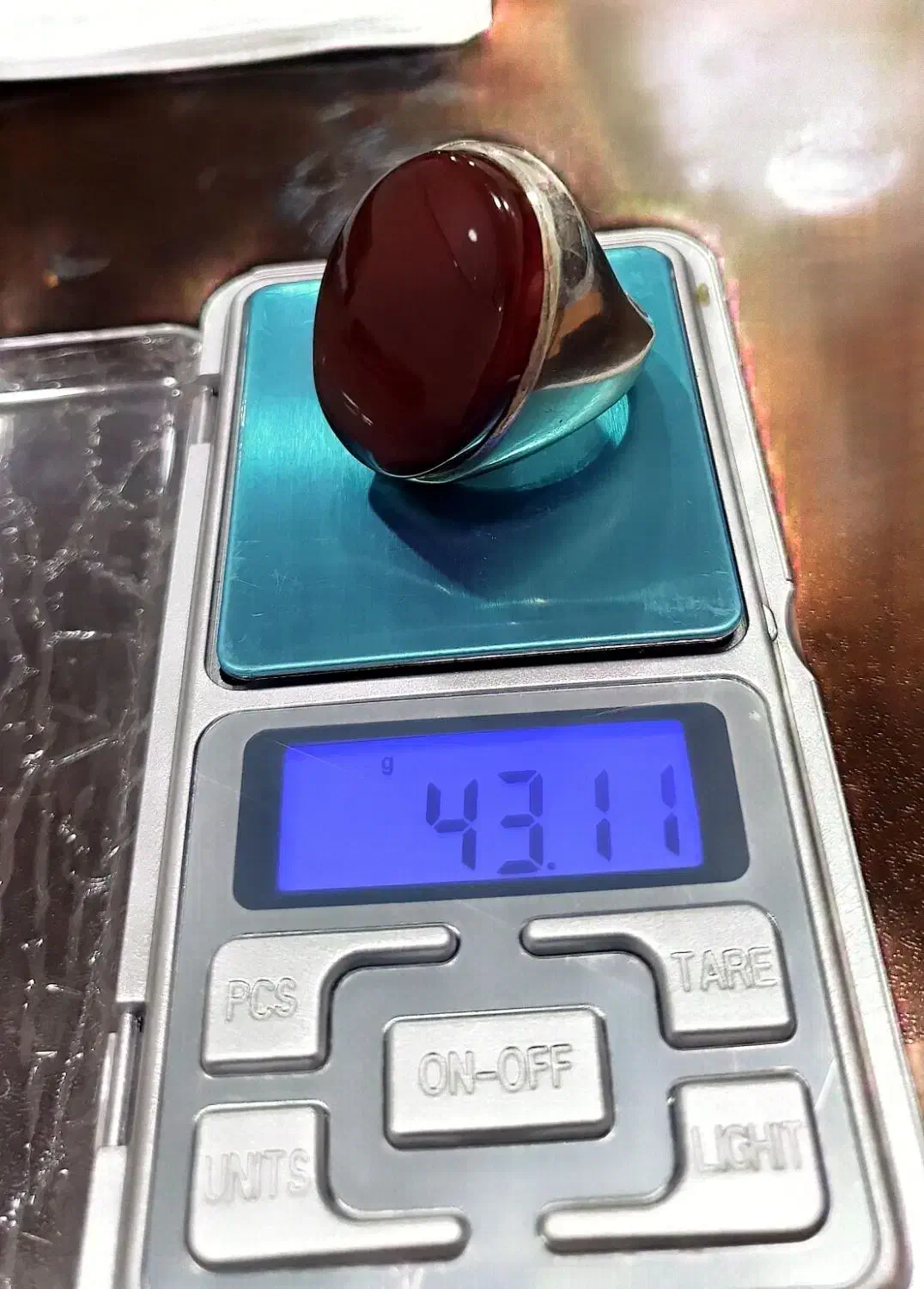 انگشتر نقره عقیق یمن دست ساز|جواهرات|بندر ماهشهر, |دیوار