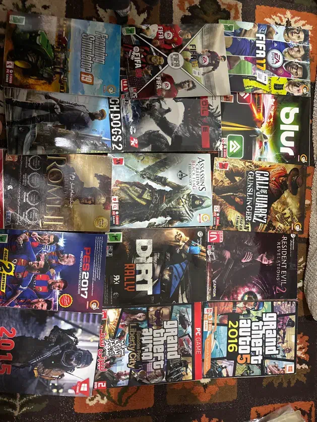 دیسک بازی کامپیوتر|کنسول، بازی ویدئویی و آنلاین|اراک, |دیوار