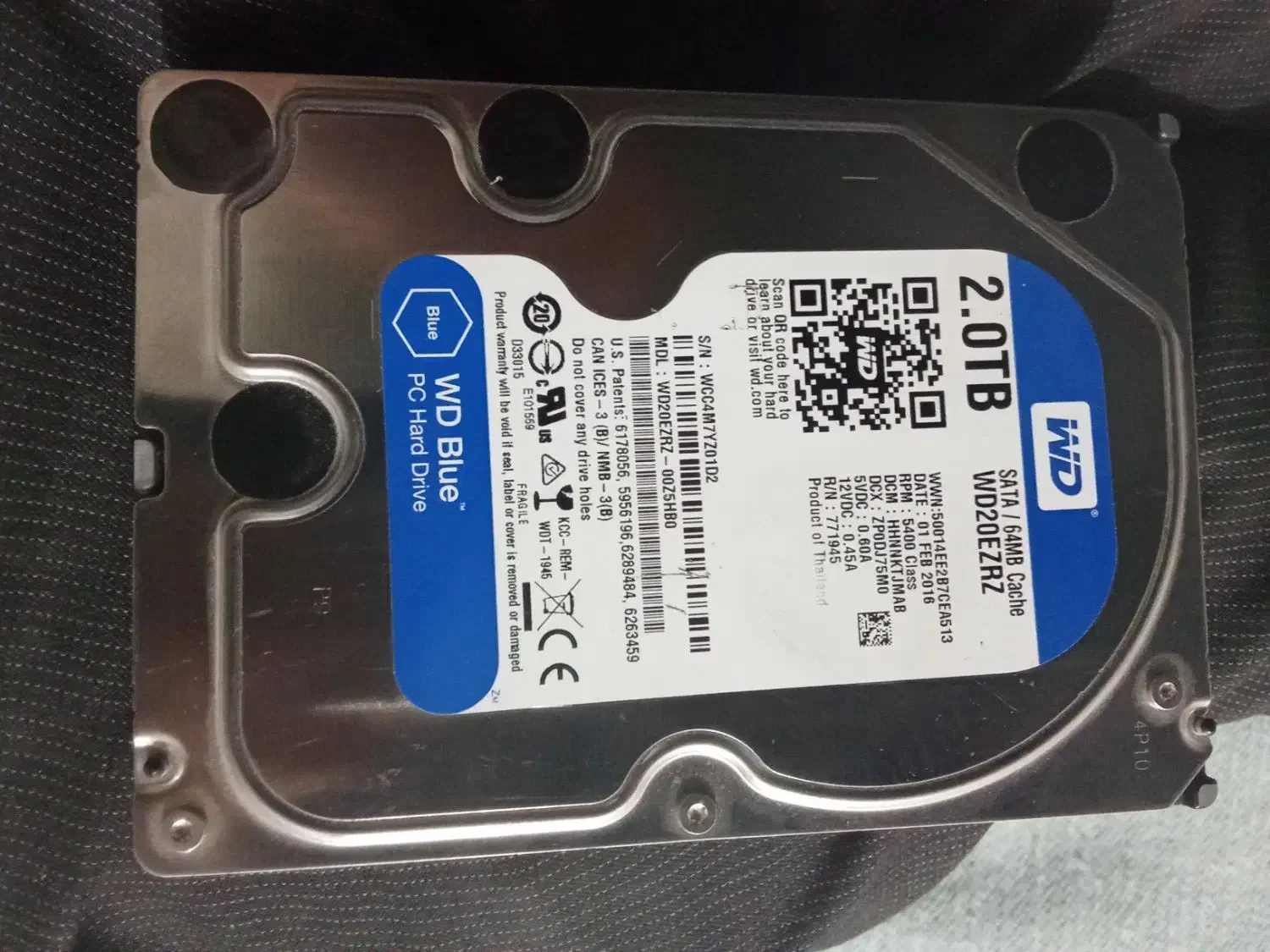 هارد اکسترنال وسترن دیجیتال 2.0TBخا|قطعات و لوازم جانبی رایانه|برازجان, |دیوار