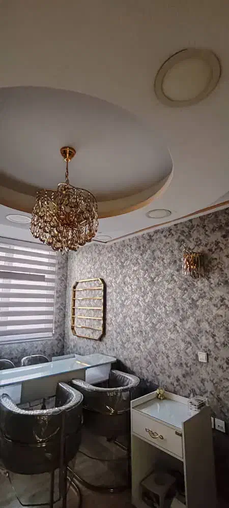 لوستر 8 شعله برنجی|لوستر و چراغ آویز|تهران, جوادیه تهرانپارس|دیوار