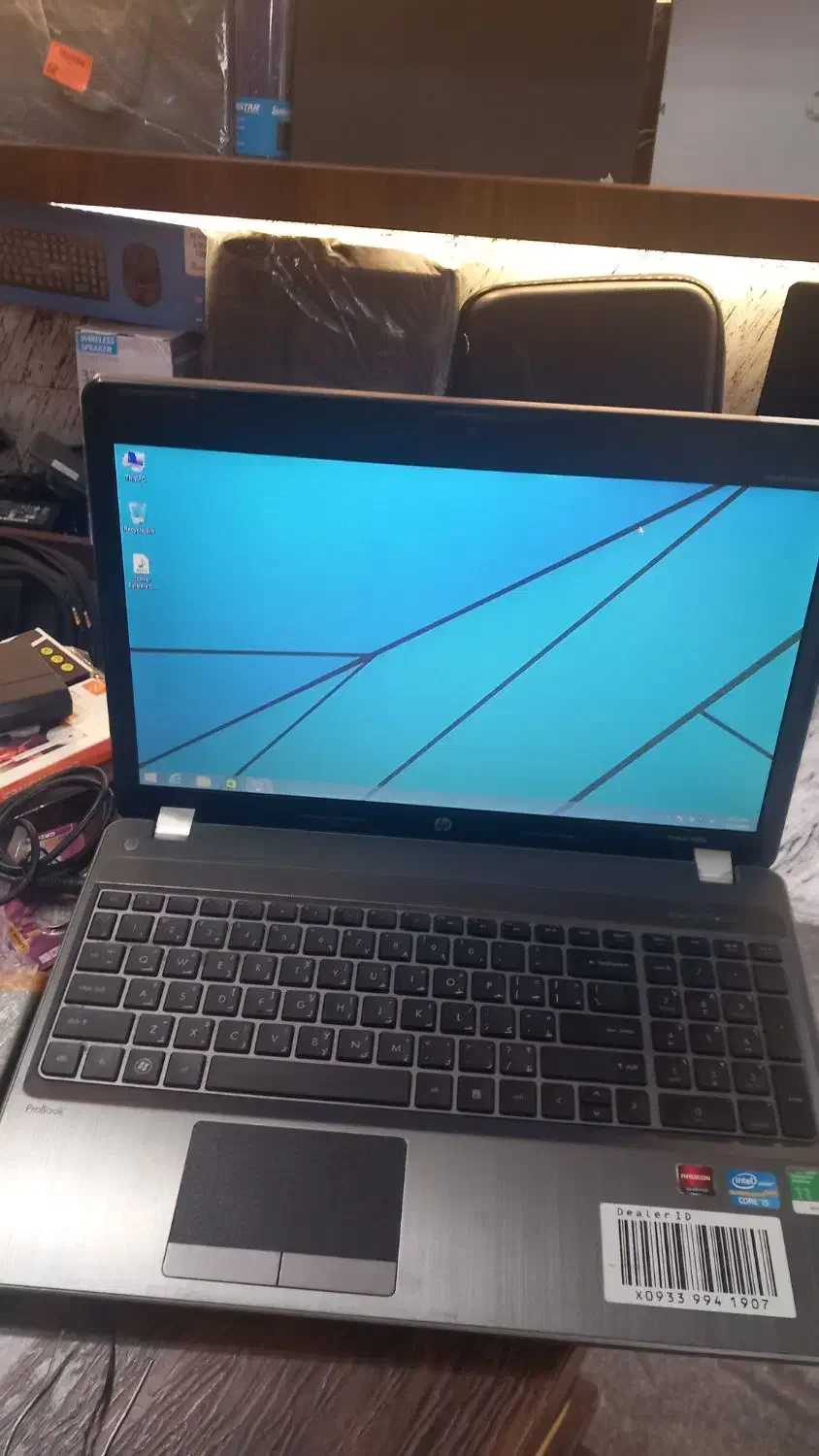 لپ تاپ hp با cpui5 و صفحه نمایش ۱۵.۶ اینچ|رایانه همراه|رشت, ساغری سازان|دیوار