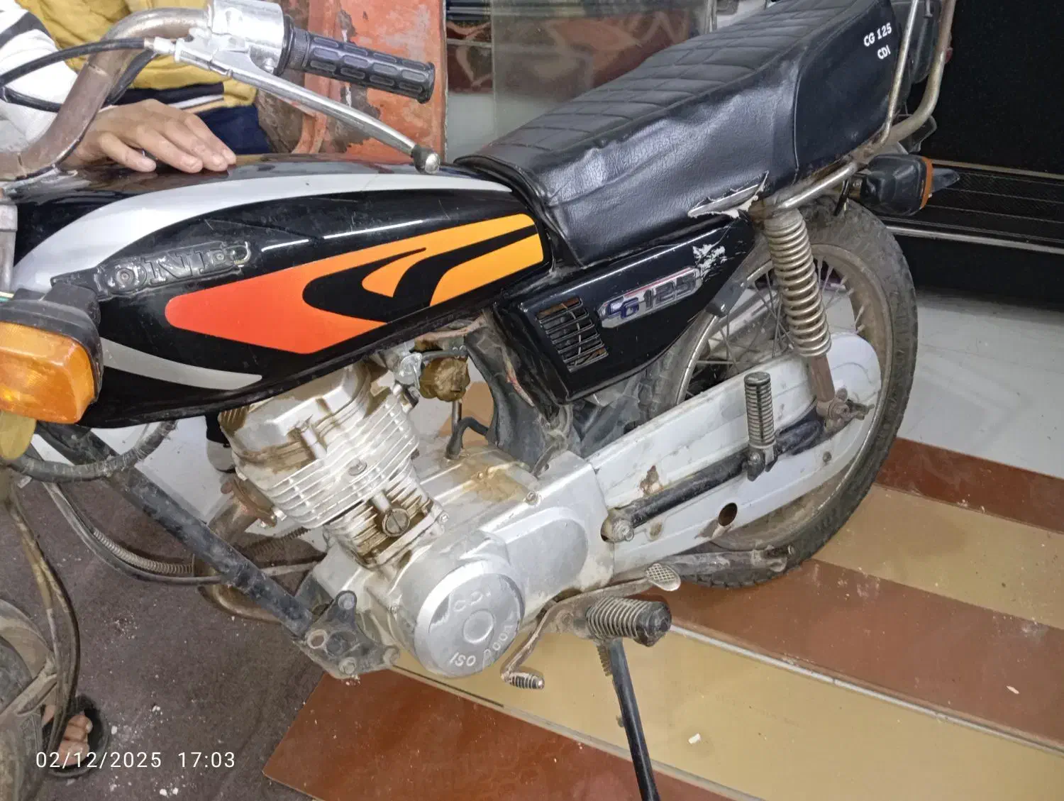 موتور مزایده الگانس125. مدل 87|موتورسیکلت|تبریز, |دیوار