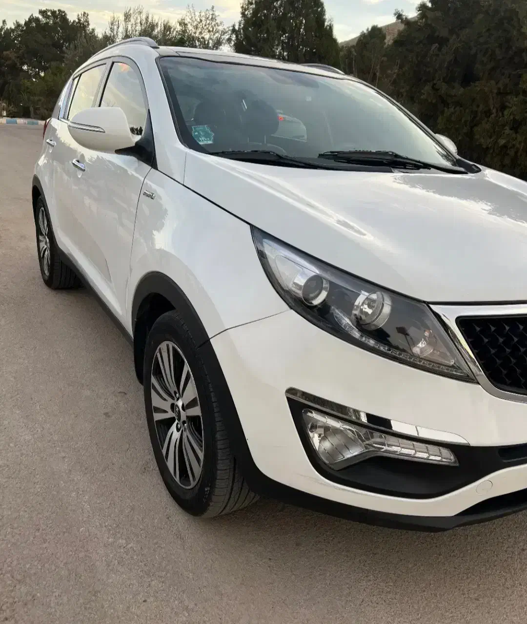 اسپورتیج 2014 سفید استثنایی|خودرو سواری و وانت|قم, شهرک قدس|دیوار