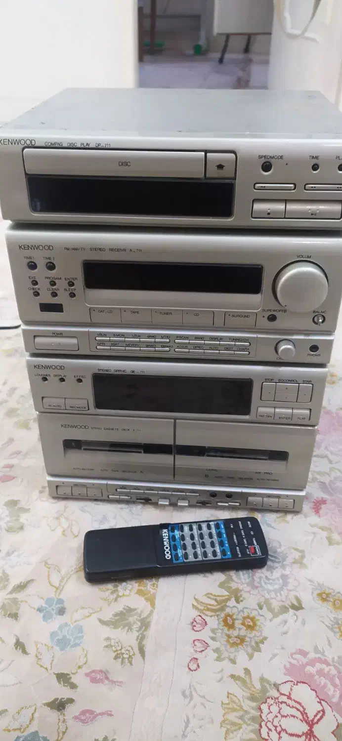 ضبط ۴ طبقه ای کنوود|سیستم صوتی خانگی|تهران, کیانشهر|دیوار